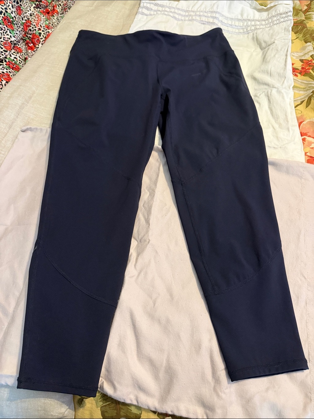 Sweaty Betty Navy High-Rise Leggings